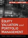 Equity Valuation and Portfolio Management (eBook)